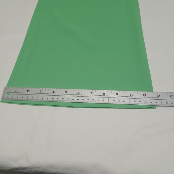 Alice + Olivia Green Wide Leg Pants Size 6 - Picture 9 of 9